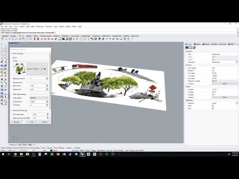 Rhino Tutorial - Adding Texture to an Image