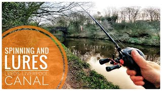 Spinning and Lure Fishing on the Adlington Stretch of the Leeds to Liverpool Canal