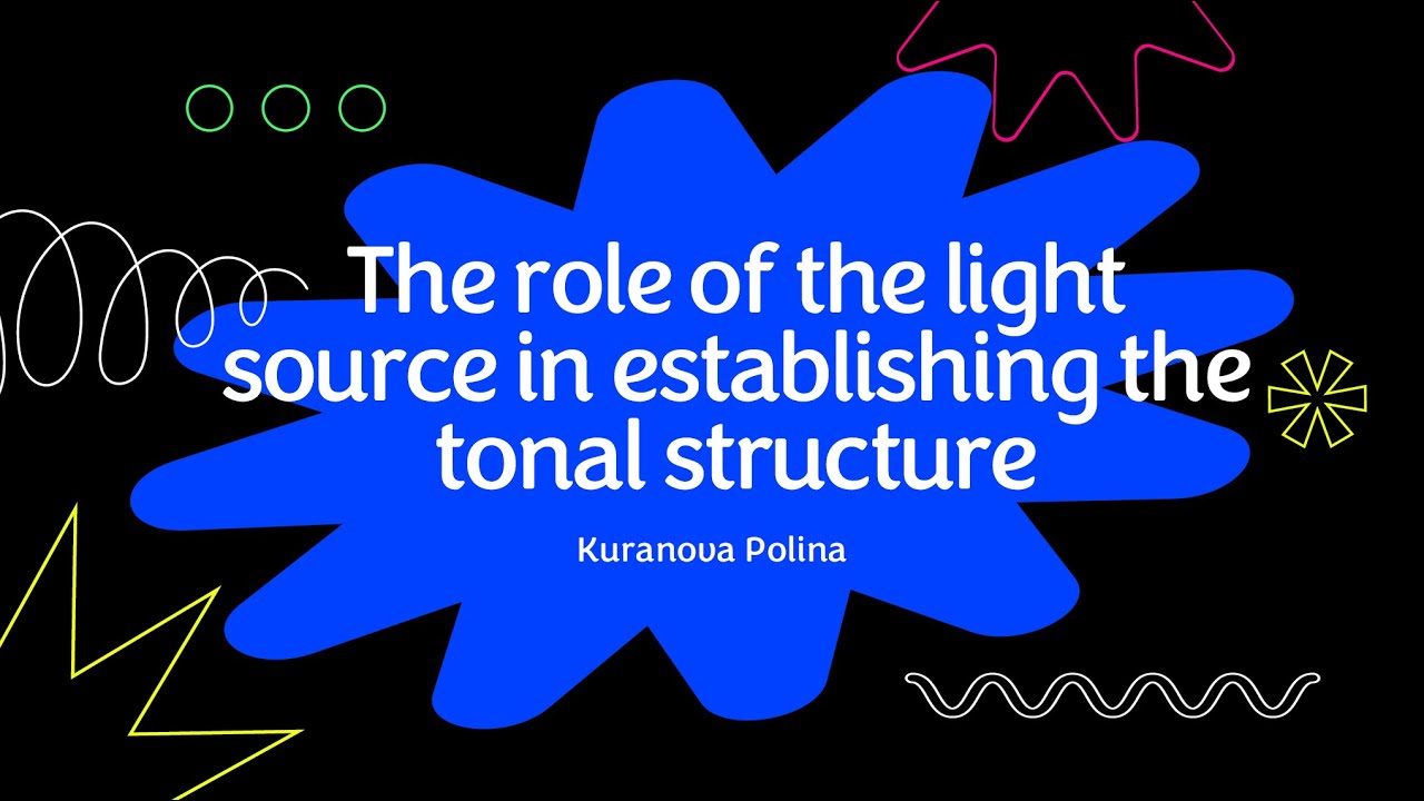 The role of the light source in establishing the tonal structure ...