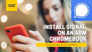 Signal on an ARM Chromebook screenshot 2