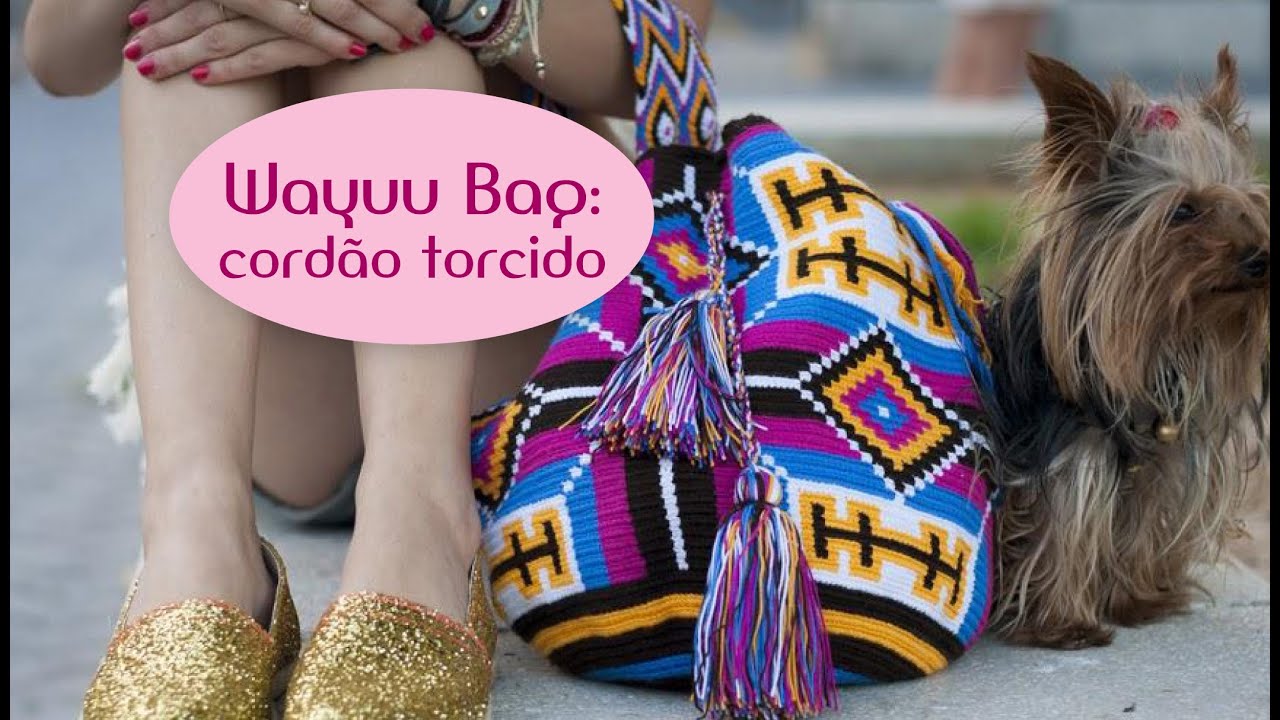 Wayuu bag: cordão torcido (parte 4)