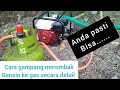 Cara Modif dari bensin ke gas melon,pada pompa air sawah, lagu insan mutaqin,album seruling daud.