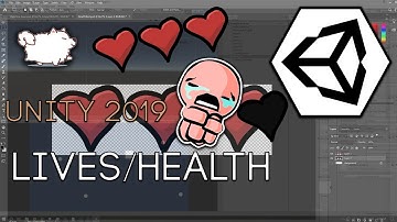 Binding of Isaac Lives UI - Unity 2019 beginner tutorial
