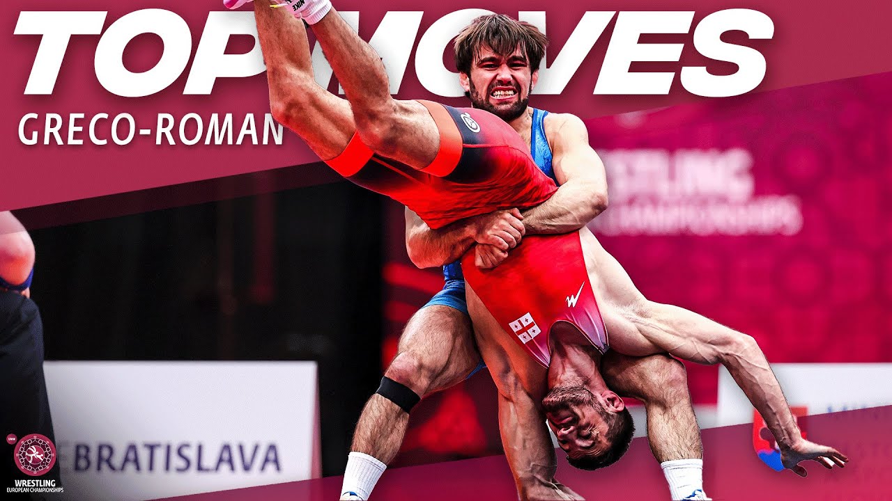 Top Moves Greco Roman Wrestling | Senior European Championships | Slovakia • Bratislava