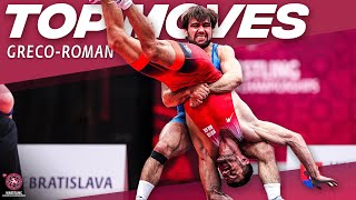 Top Moves Greco Roman Wrestling Senior European Championships Slovakia Bratislava