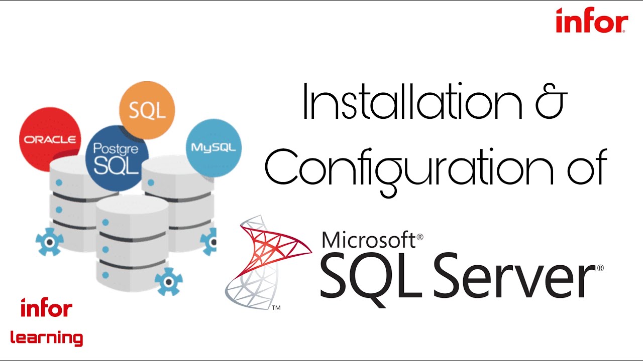 Installation And Configuration of MS SQL Server Database | Connecting ...