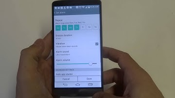 LG G3 - How To Setup Alarm - Fliptroniks.com