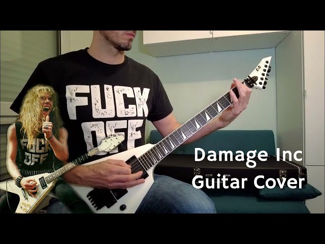 Metallica - Damage, Inc. Guitar Cover (with solo) class=