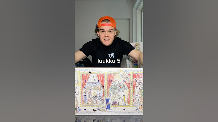 Redbull joulukalenteri luukku 5!🫣