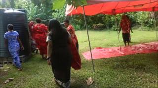 Valelevu Women Showing their Appreciation