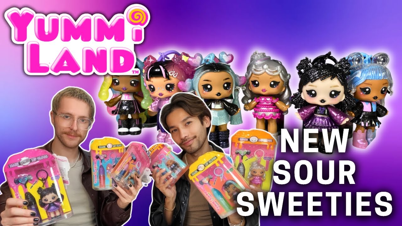 NEW Yummiland Sour Sweeties dolls are here! Unbox and Review! All 6! 🍭🍭🍭