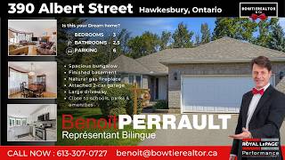 390 Albert Street, Hawkesbury | Private Bungalow | Double Garage | Finished Basement 390 Albert Street, Hawkesbury | Private Bungalow | Double Garage | Finished Basement