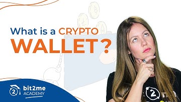 🎓 What is a CRYPTOCURRENCY WALLET? - Bit2Me Academy in English