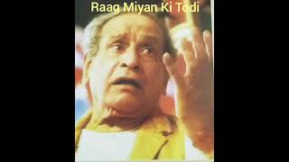 Pt. Bhimsen Joshi | Raag Miya Ki Todi