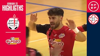 Resumen #PrimeraDivisiónFS | Noia Portus Apostoli 3-5 ElPozo Murcia Costa Cálida | Jornada 23