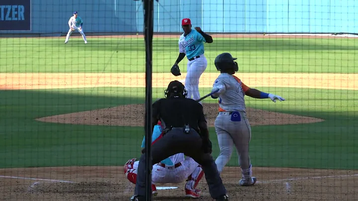 Jose A Ferrer, Washington Nationals LHP Prospect (2022 Futures Game)