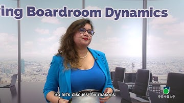 OUHK - Demystifying Boardroom Dynamics Seminar Series: Diagnosing Dysfunctional Boards