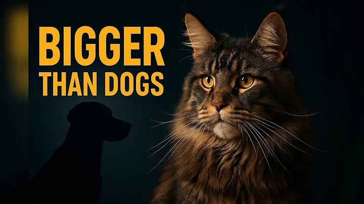 Video 10314211: maine coon cat gentle, giant maine coon cat, popular breed, grooming