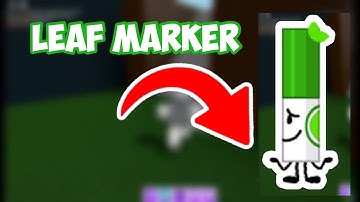 How to Get The “Leaf Marker” | ROBLOX FIND THE MARKERS