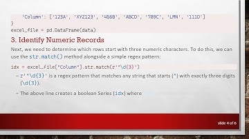 How to Remove Records with First Three Numeric Characters in Pandas DataFrames