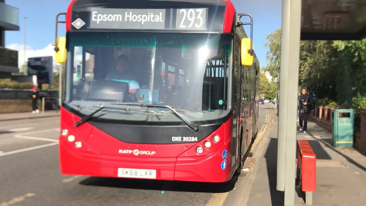 Journey On 293 I Windmill Lane Epsom High Street I Enviro 200 MMC