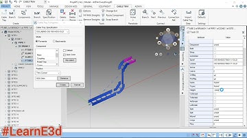 Aveva E3d - Cable Tray Component - Flexi Riser