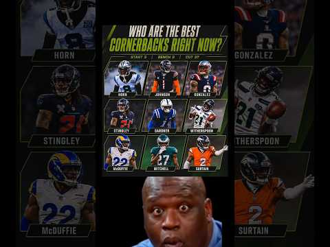Who are your top NFL cornerbacks right now? 👀🏈Start 3️⃣Bench 3️⃣Cut 3️⃣Let’s hear your lineup! 🔥#NFL
