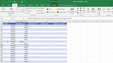 IFNA og IFERROR i Excel 1/3