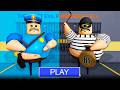 THIEF VS POLICE PRISON RUN! OBBY Gameplay Walkthrough No Death 4K