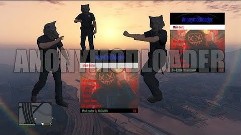 Mod Loader Anonymodloader V4 GTA V PS3 HEN/CFW