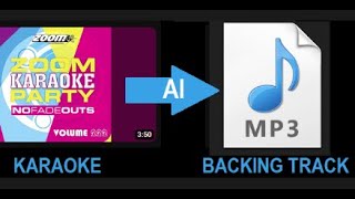Remove instruments and Vocal from a Song.