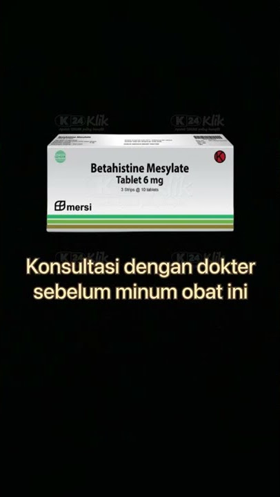 betahistin obat vertigo #vertigo #sakitkepala #pusing