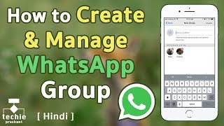 In this video i explained how to create and manage whatsapp group on
iphone or android. you can conversation between multipl...