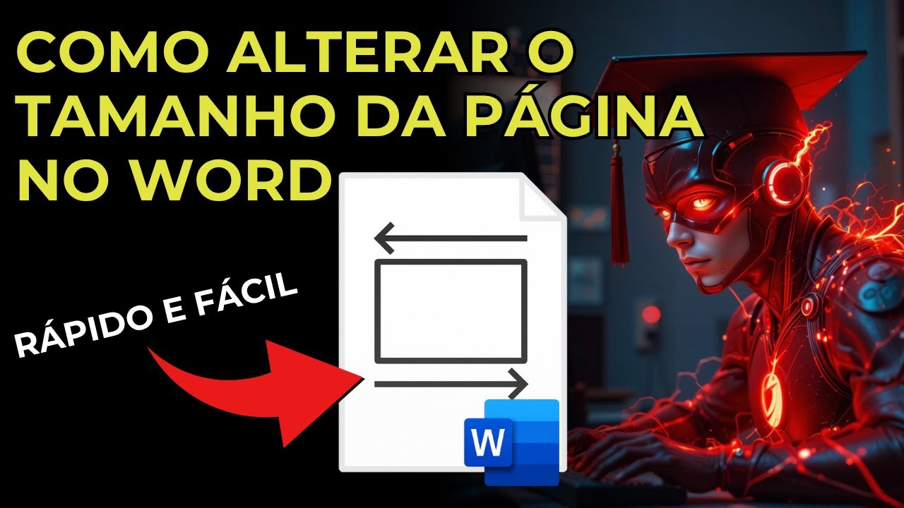 Como Alterar o TAMANHO da Página no Word - Tutorial Rápido e Fácil ...