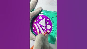 Spirograph beautiful Design satisfying shorts #shortvideo #shorts