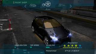 NFS Underground - Peugeot 206 Customization \& Gameplay