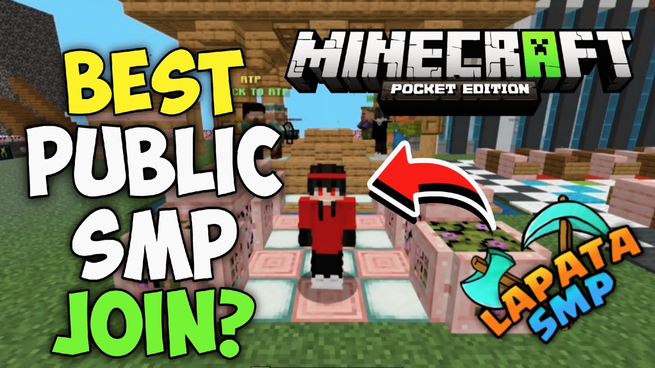 🐭 New Best Public Survival Smp Server For Minecraft 🤖 | Java + Pe | 24/ ...