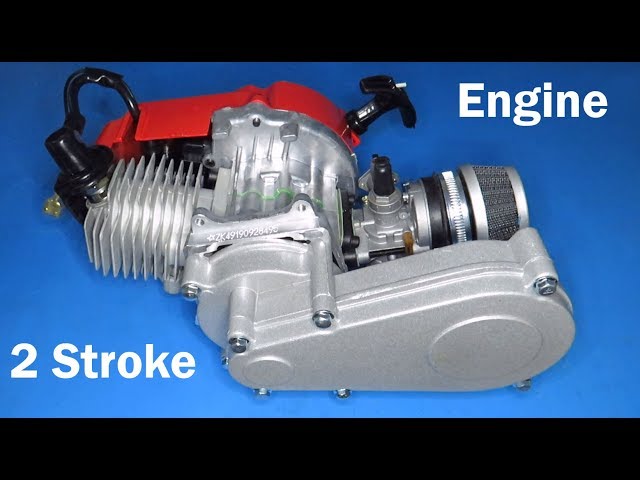 49cc 2 Stroke Engine Motor Pull Start Pocket Mini - Aluminum Pull