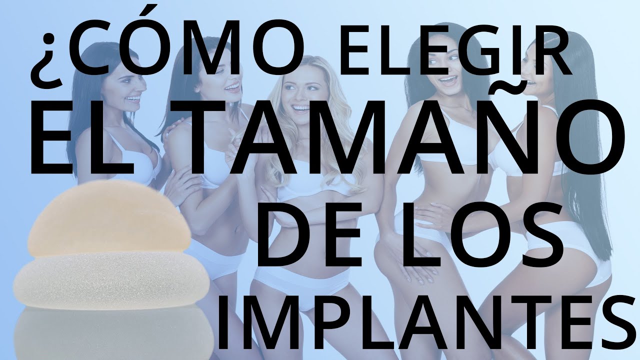 ¿Cómo elegir el tamaño de los implantes?