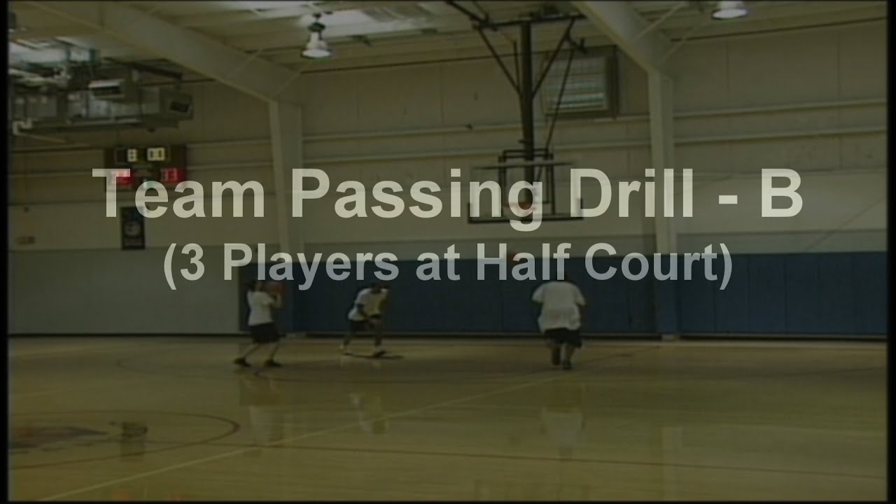 Team Shooting Drill for Youth Basketball, 3 Players, Coaching Tips