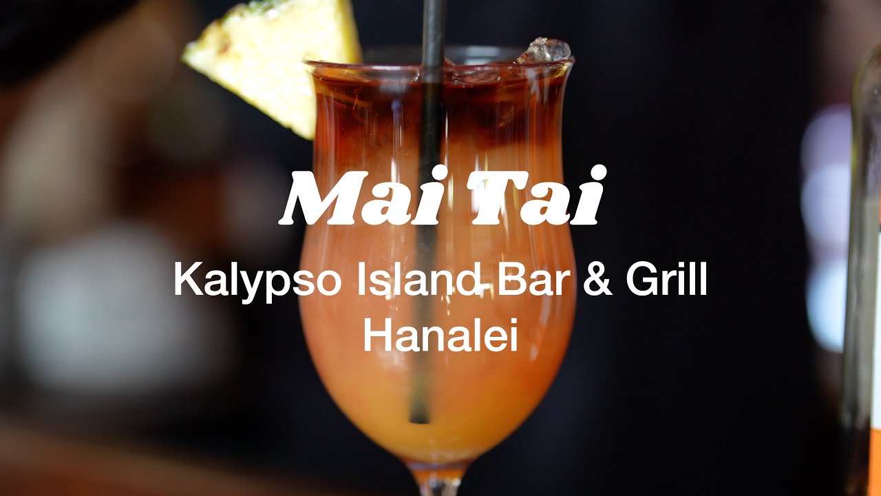 Kalypso Bar: How to Make Their Famous Mai Tai, Hanalei