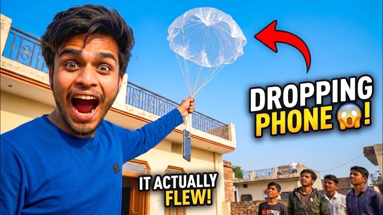 Can a Mini Parachute Save My Phone? 😮