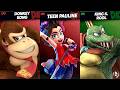 DONKEY KONG &amp; TEEN PAULINE VS KING K. ROOL!  || DONKEY KONG BANANZA IN SUPER SMASH BROS ULTIMATE