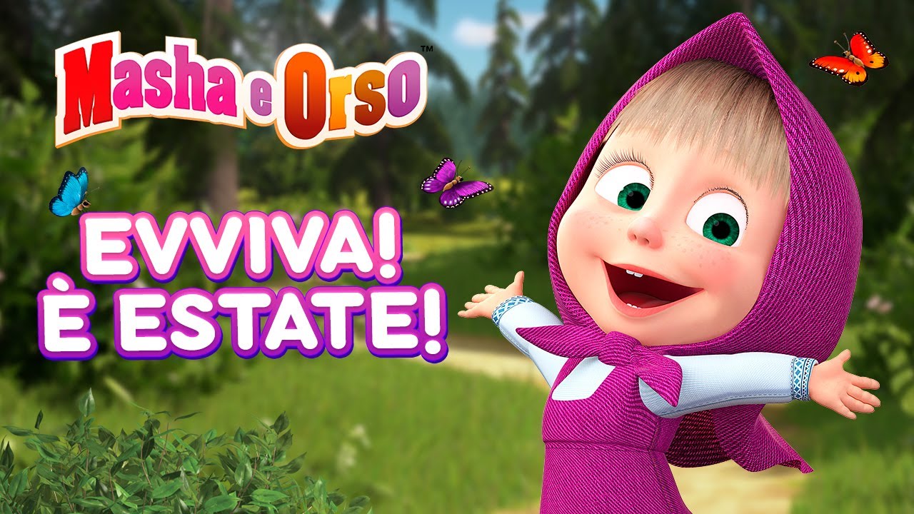 Masha e Orso -🌼  Evviva! È estate! 🌳 - Cartoni animati per bambini