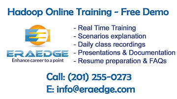 Hadoop Demo Video by Eraedge - Online Training