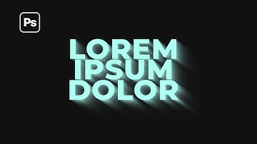 Quick Photoshop Tutorial: Long Faded Shadow Text Effect