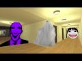 Escaping Purple Guy, Real Ghost, and Yoshie in the Liminal Hotel! | #gmodworld #nextbots