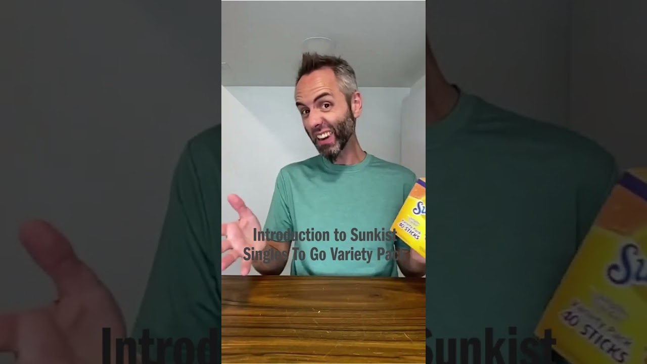 Introduction to Sunkist Singles To Go Variety Pack