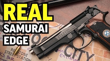 (REAL) Beretta 92F SAMURAI EDGE - Resident Evil Pistol -