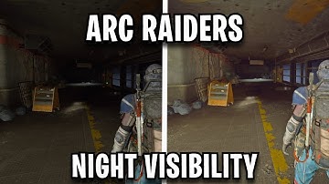 BEST NVIDIA SETTINGS for DARK VISIBILITY in Arc Raiders!
